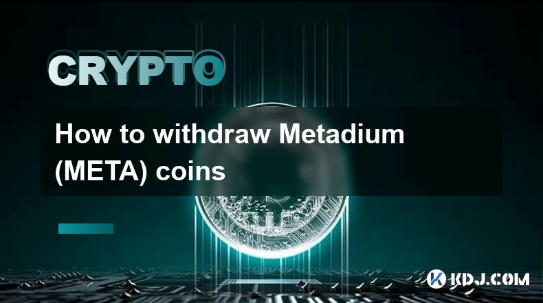 如何提取 Metadium (META) 硬币