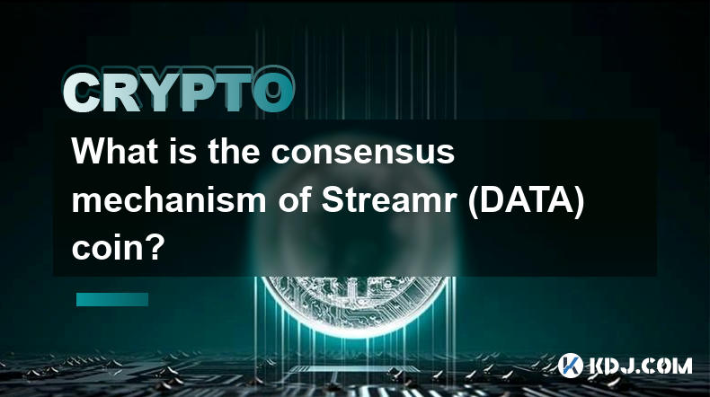 What is the consensus mechanism of Streamr (DATA) coin?