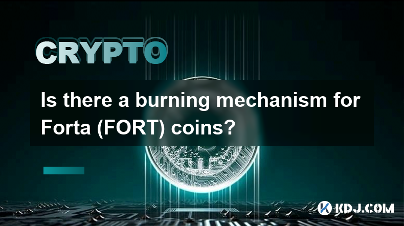 Forta (FORT) 幣有銷毀機制嗎？