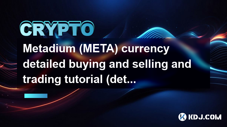 Metadium（META）货币详细买卖及交易教程（详细图文讲解）