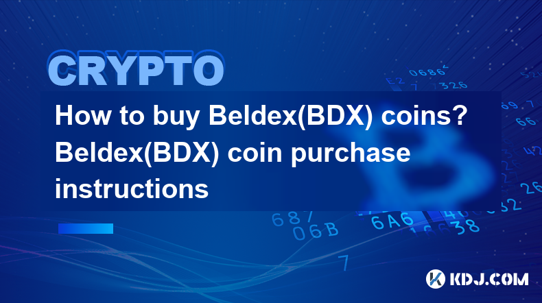 如何購買Beldex(BDX)幣？ Beldex(BDX)幣購買說明