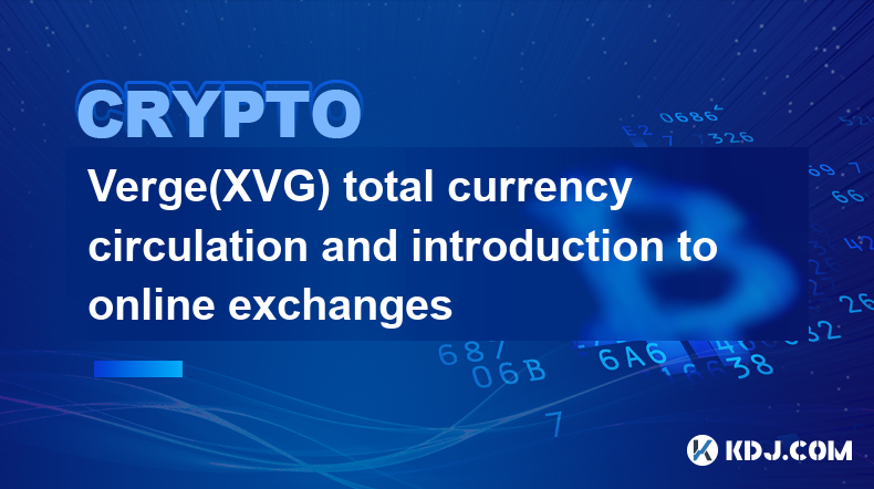 Verge(XVG)幣種總流通量及線上交易所介紹