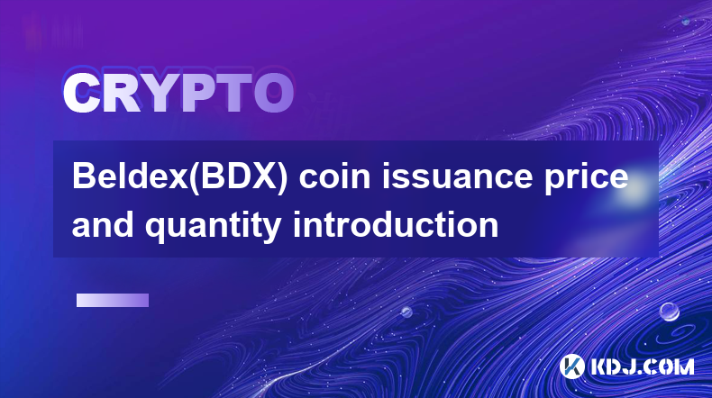 Beldex(BDX) coin issuance price and quantity introduction