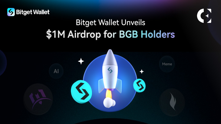 Bitget Wallet, BGB 보유자를 위한 독점 보상 프로그램 공개, 100만 달러 에어드랍 풀 제공