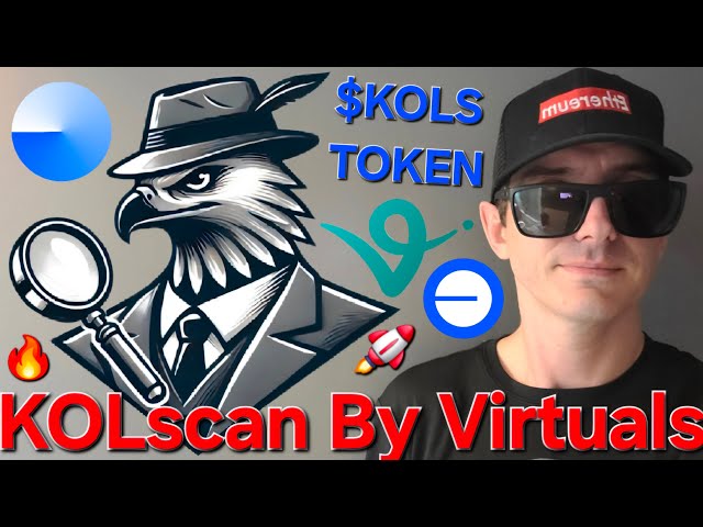 $KOLS - KOLScan BY VIRTUALS TOKEN CRYPTO COIN SO KAUFEN SIE KOL SCAN KOLS BASE AI AGENT UNISWAP VIRTUAL