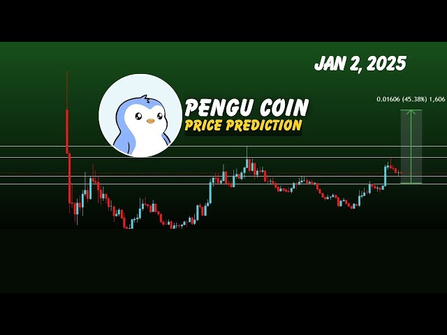 ペングコインの価格予測 |ずんぐりしたペンギン PENGU 強力ポンプ ?暗号シグナル 2025 年 1 月 2 日