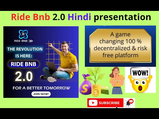 Fahren Sie mit Bnb 2.0 Hindi-Präsentation/verdienen Sie Bnb-Münzen