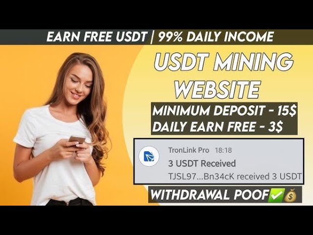 neue USDT-Investitionsseite| Vip1-Investition 12 $ täglich, 3 $ verdienen | 25 % Gewinn 🤑 Live-Beweis