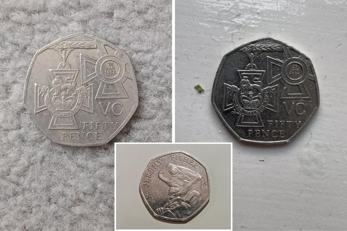 Einwohner der Grafschaft Durham verkaufen 50-Pence-Münzen für mehr als 20.000 £