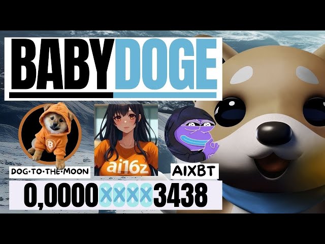 AI16Z + AIXBT + RADIO CACA + BABY DOGE COIN/DOG BITCOIN 等等