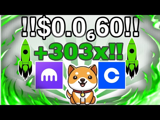 BABY DOGECOIN🤫 Jetzt kommt der Tornado – 0,0₆60.= 303x! 😱BRAKING NEWS HEUTE PREIS BESTÄTIGEN