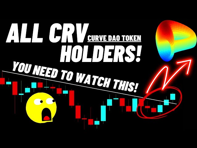 All Curve DAO Token (CRV) Crypto Coin Holders You Need To Watch This Breakout!