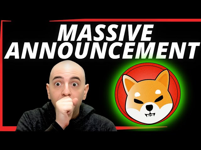 SHIBA INU - I TOLD YOU THIS WOULD HAPPEN! MASSIVE SHIBA INU ANNOUNCEMENT! IT'S COMING IN JANUARY!