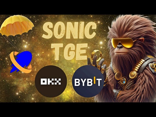 $Sonic TGE is Upon Us!  Tier 1 Exchanges, Airdrop Claim, and Token Generation Event!