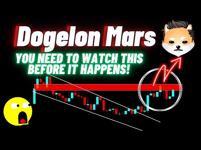 Dogelon Mars Crypto Coin (ELON) の動きを事前に監視する必要があります。