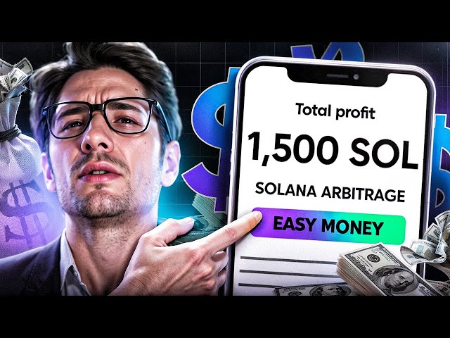 How I earned 1500 SOL in 5 days through cryptocurrency arbitrage 2025 | New Solana Trading Strategy!