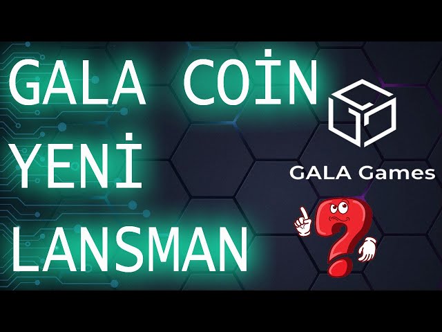 GALA COIN EST-IL UN NOUVEAU LANCEMENT À VENIR ? JE M'ATTENDS À UNE GRANDE AUGMENTATION DU GALA COIN