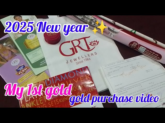 GRT新年金币不浪费优惠|我的第一个新年黄金购买视频| #grtoffer #grt #gold