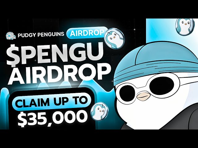 PENGU ずんぐりしたペンギンのエアドロップ 最大 $35,000 $PENGU