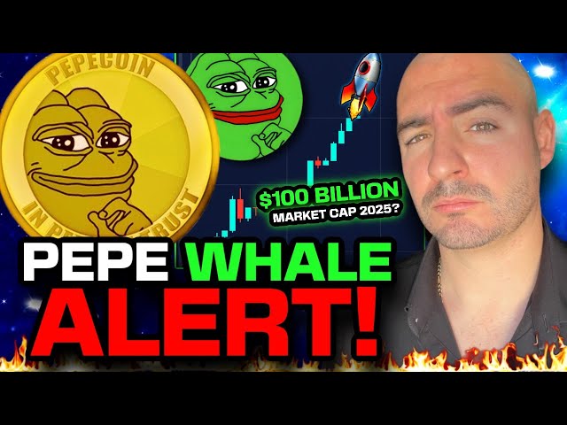 PEPE Coin JEUX DE BALEINES ! (ALERTE de prix PEPE de 100 milliards de dollars !) PEPE Crypto News