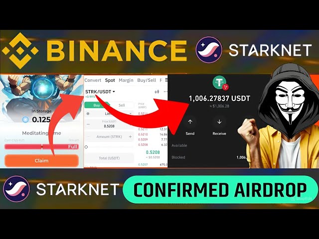 $1000 USDT 确认盈利 | StarkNet 区块链空投 | 2025年赛亚人钱包空投