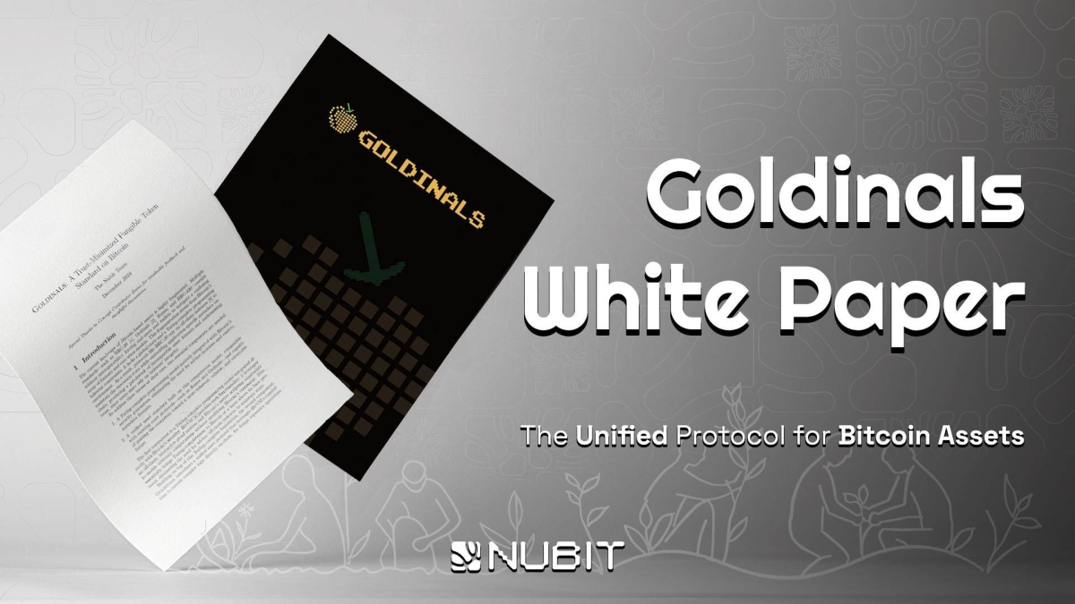 Goldinals：比特幣資產的黃金標準