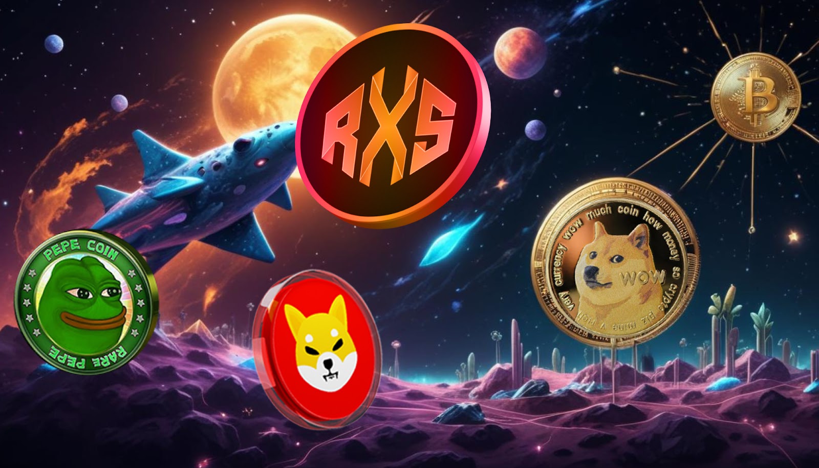 Pepe Coin (PEPE) und Rexas Finance (RXS): Die nächsten Dogecoin- und Shiba Inu-Anwärter