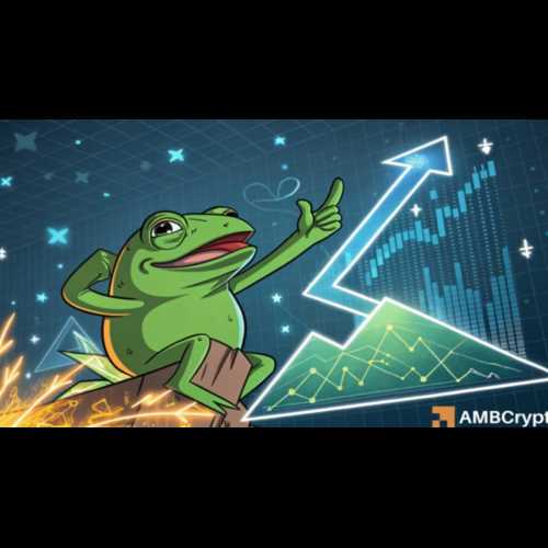 Die Kryptowährung Pepe the Frog bricht aus dem symmetrischen Dreiecksmuster aus und signalisiert potenzielles Aufwärtsmomentum