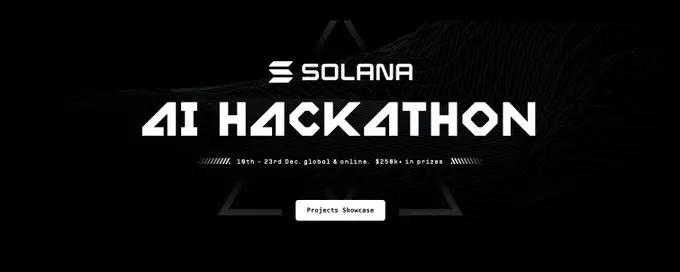 "Solana AI Hackathon 및 토큰 출시 --- 빌더 및 투자자를 위한 참고 사항"