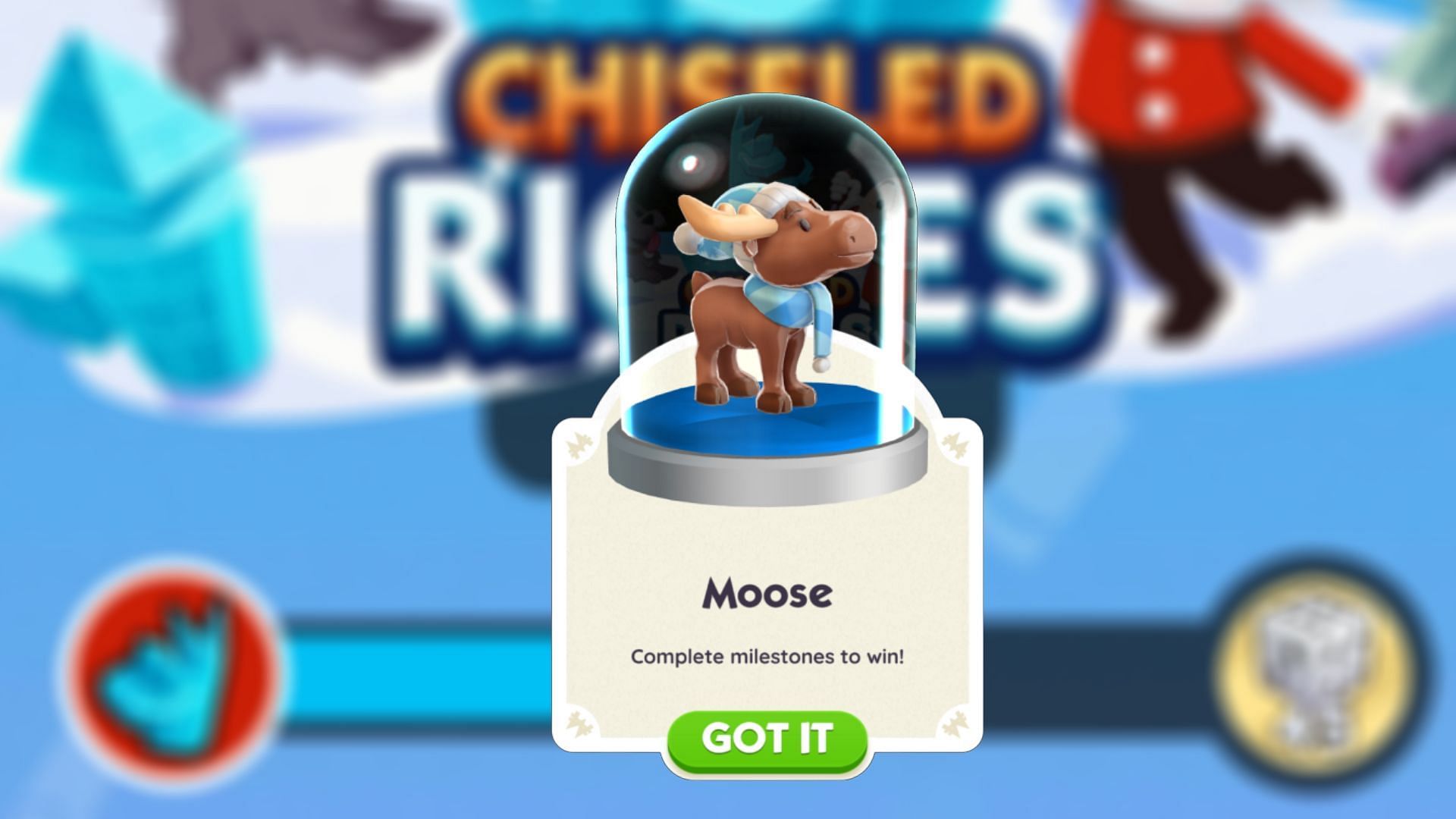 如何從 Chiseled Riches 活動中解鎖 Monopoly Go Moose 代幣