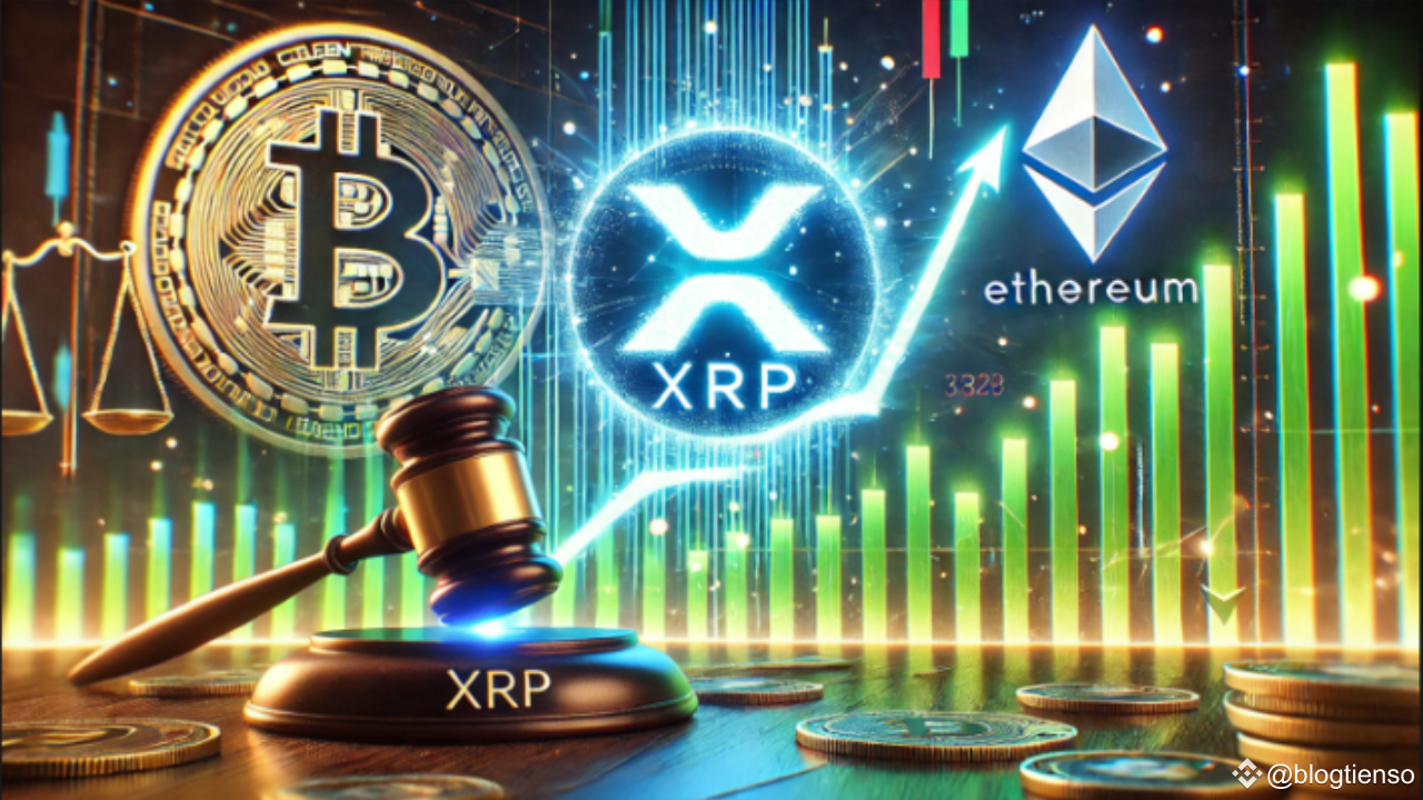 XRPが市場勢力として台頭、イーサリアムの時価総額を狙う