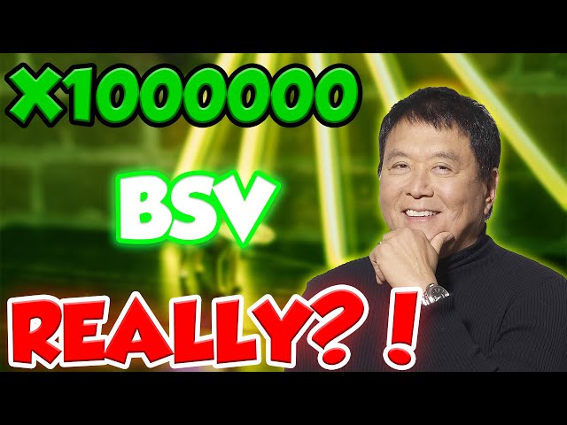 BSV WILL MAKE YOU RICH THIS YEAR - BITCOIN SV MOST REALISTIC PRICE PREDICTION & ANALYSES