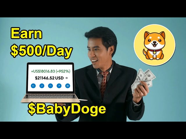 Die Krypto-Juwelen, die Sie im Jahr 2025 nicht verpassen dürfen! Stake BabyDoge Coin Baby Doge Coin für 500 $ täglich passiv I