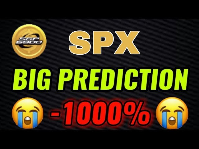 SPX Coin Price Prediction Today! SPX Crypto News Today! SPX69000