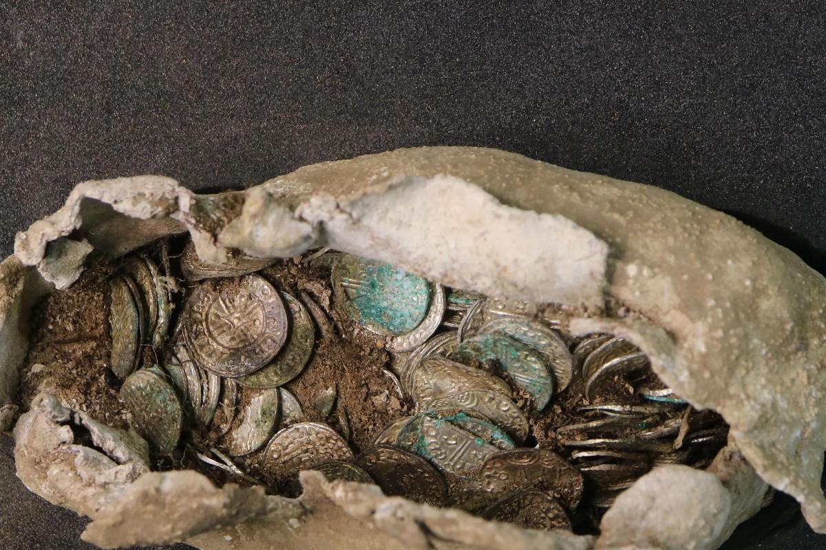 A "significant" collection of silver coins dating back to the 11th century have been discovered at the site of the new Sizewell C nuclear power station taking shape on the Suffolk coast.