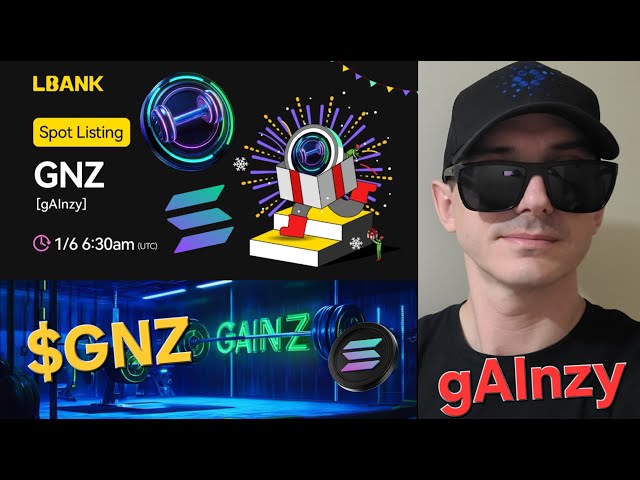 $GNZ – gAInzy TOKEN CRYPTO COIN WIE MAN GNZ GAINZ AI AGENT SOL SOLANA RAYDIUM LBANK BLOCKCHAIN ​​KAUFT