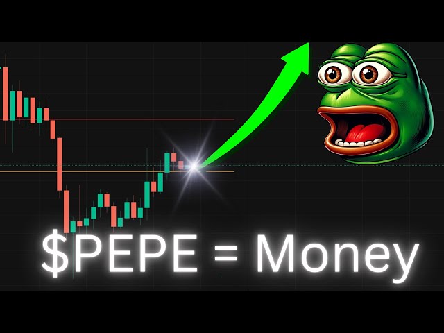 Pepe Coin = Gains | Analyse graphique PEPE, prévision des prix + mise à jour !