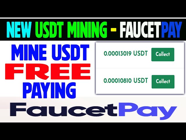 New Usdt Mining Site Today | Earn Free Usdt on Faucetpay | paying Instant