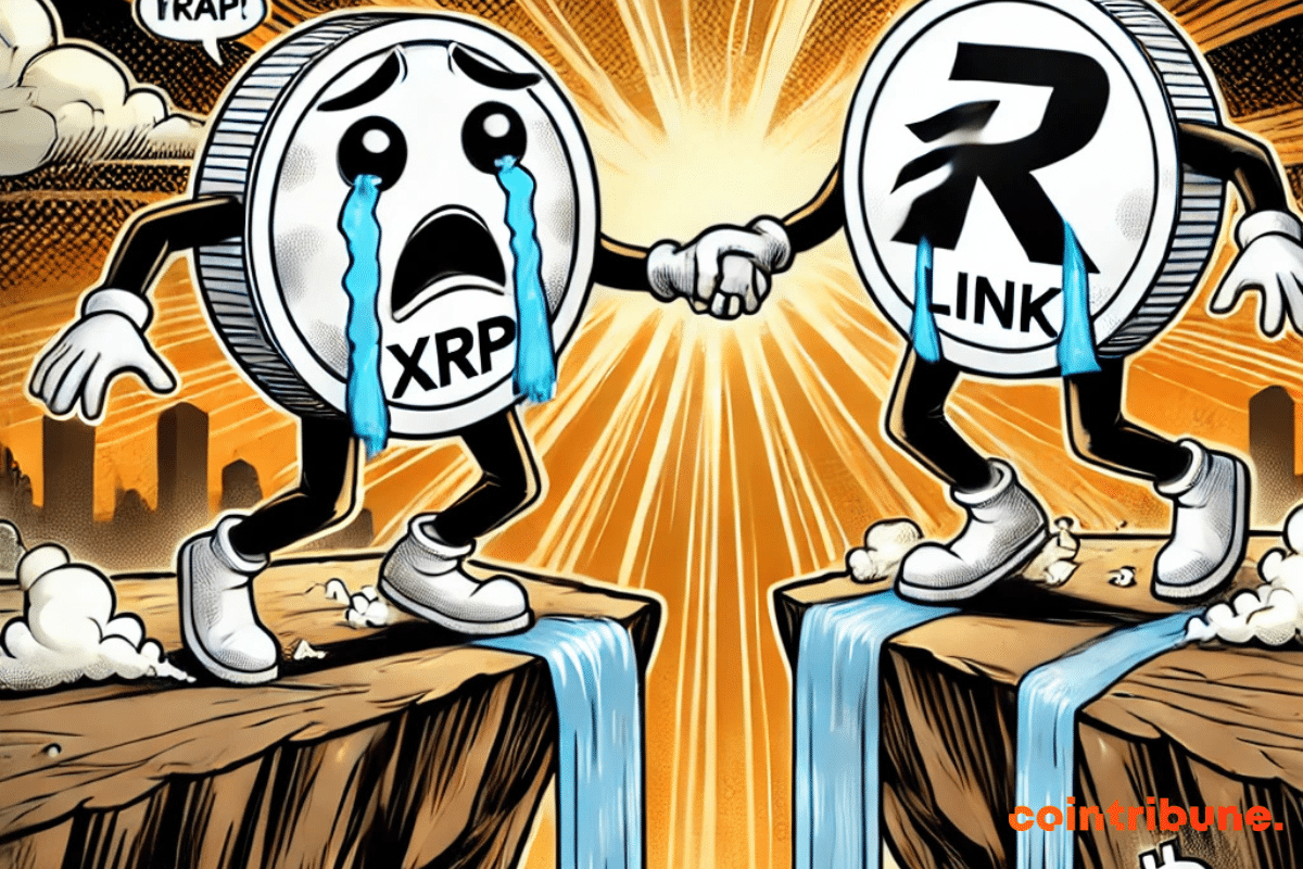 Ripple 和 Chainlink 合作未能阻止 XRP 和 LINK 代幣突然下跌