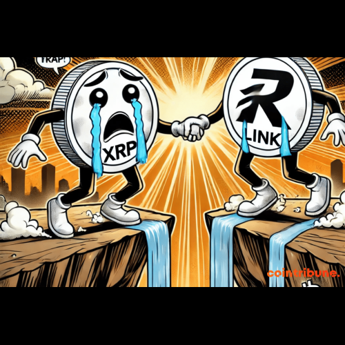 Ripple and Chainlink Partnership Fails to Prevent XRP and LINK Tokens from Suddenly Declining