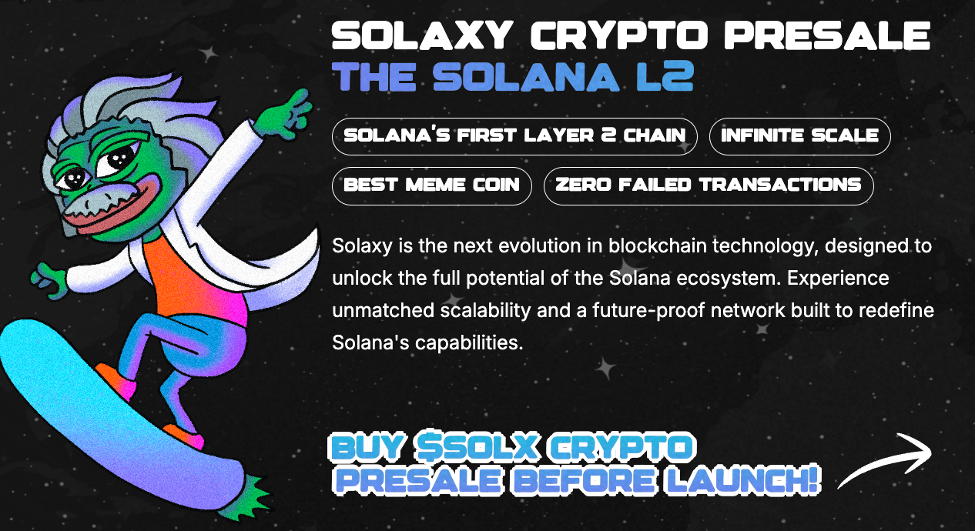 Solaxy franchit une étape de prévente de 9 millions de dollars et se présente comme un joyau cryptographique potentiel 100x