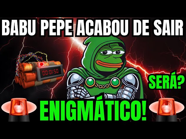 BABU PEPE (ENIGMATIC) - JUST LEFT