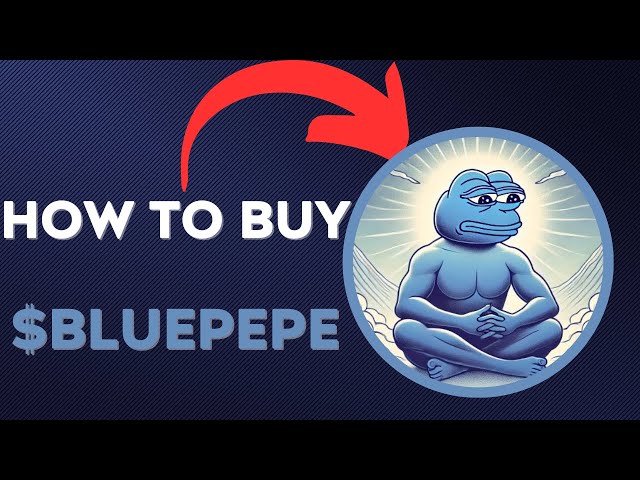 60초 안에 $BLUEPEPE - BLUE PEPE 토큰 암호화폐 구매 방법