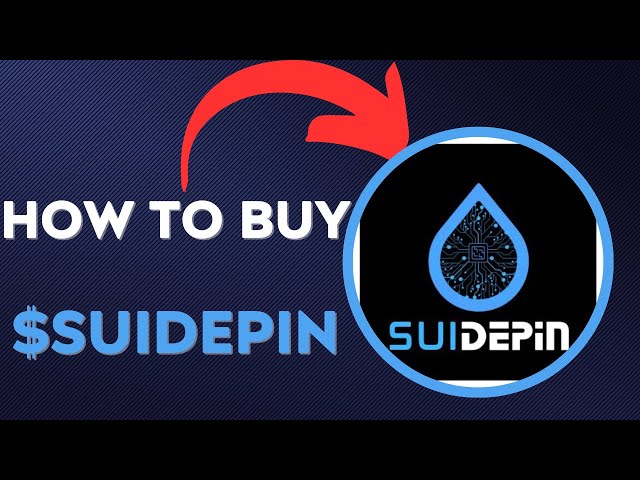 60초 안에 $SUIDEPIN - SUI DEPIN 토큰 암호화폐를 구매하는 방법