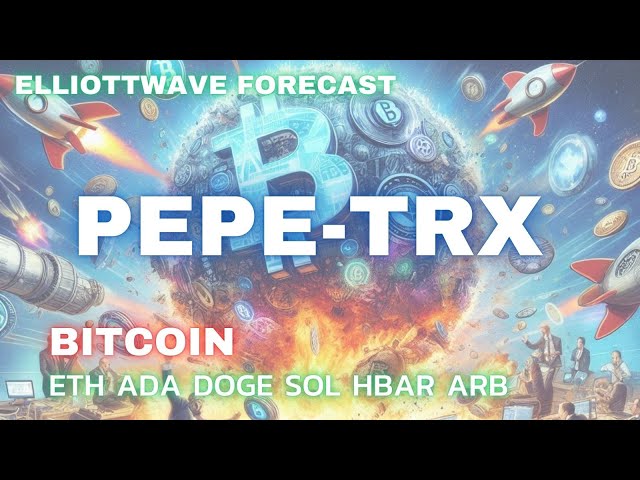 關注比特幣和 ALT COIN 情況 - Wavve Count PEPE-TRX