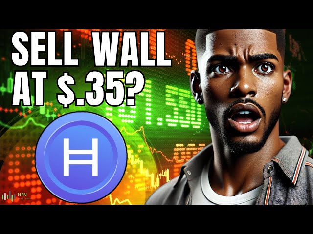 Hedera Hashgraph Price Breakout Coming? HBAR Crypto Buyers To Break $.35?