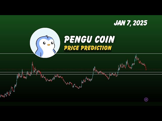 Preisprognose für die Pengu-Münze | Pudgy Penguins PENGU nächster Bullrun? Kryptosignale 7. Januar 2025