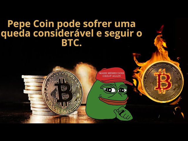 Pepe Coin #PEPE 可能會隨著 BTC 的下跌而下跌 35%，這對投資者來說可能是一個機會