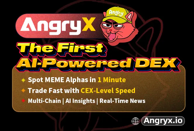 AngryX: オンチェーン取引体験に革命をもたらす AI 搭載 DEX