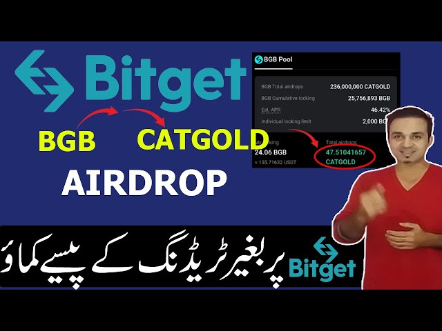 Bitget kostenloser Krypto-Airdrop | CatGold Coin Airdrop | Bitget Airdorp Anspruch kostenlos